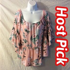 ✅HOST Pick✅ a.n.a. Off the Shoulder Crop Top, Large
